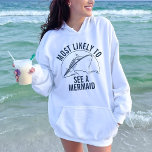 Funny Most Likely To Group Cruise Family Vacation Hoodie<br><div class="desc">Stay cosy and stylish on your family vacation with the "Funny Most Likely To Group Cruise Family Vacation Hoodie" featuring a minimalist design. This hoodie is perfect for capturing the humour and unity of your cruise adventure. With attributes like funny cruise vacation shirts, matching family cruise vacation sweatshirts, and most...</div>
