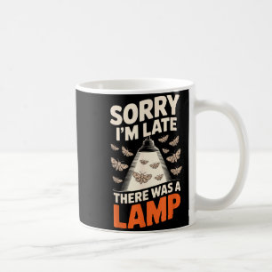 Funny Moth Collector Collecting Ledopterology Men Coffee Mug