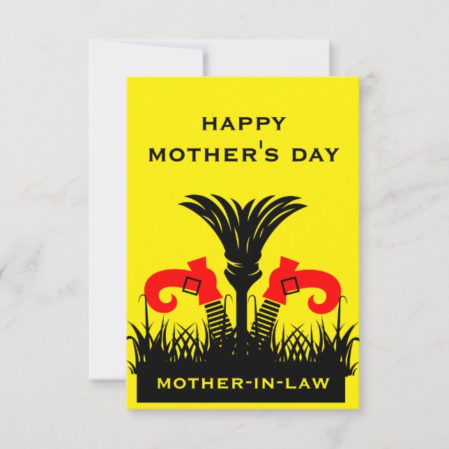 Funny Mother In Law  Card (Front)