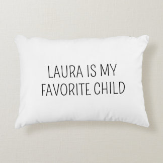 Funny Mother Pillow, Funny Father Gift, Favourite  Decorative Cushion