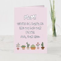 Funny Mother’s Day Plant Lover