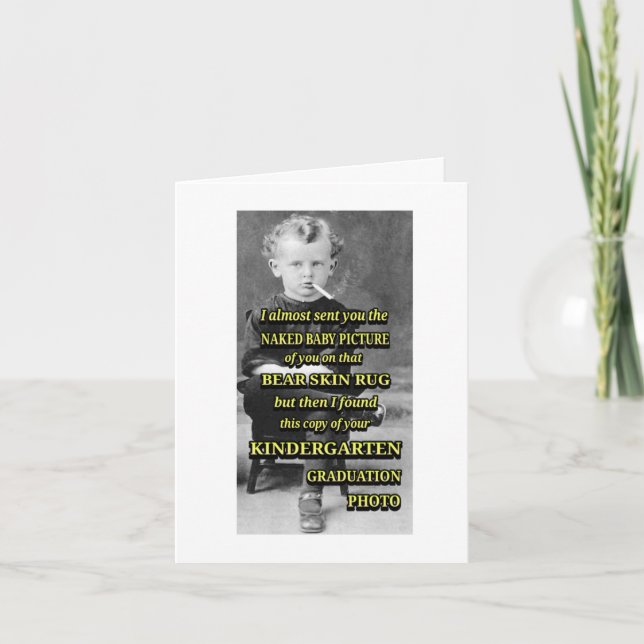 Funny MOTHER'S DAY  Card (Front)