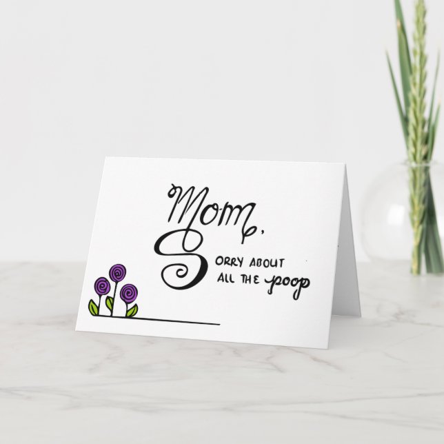 Funny Mother's Day Card (Front)