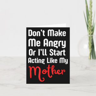 Funny Mother's Day  Card