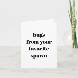 Funny Mother's Day Card - White