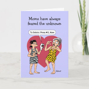Funny Mother's Day Cards: Smart Phone Card