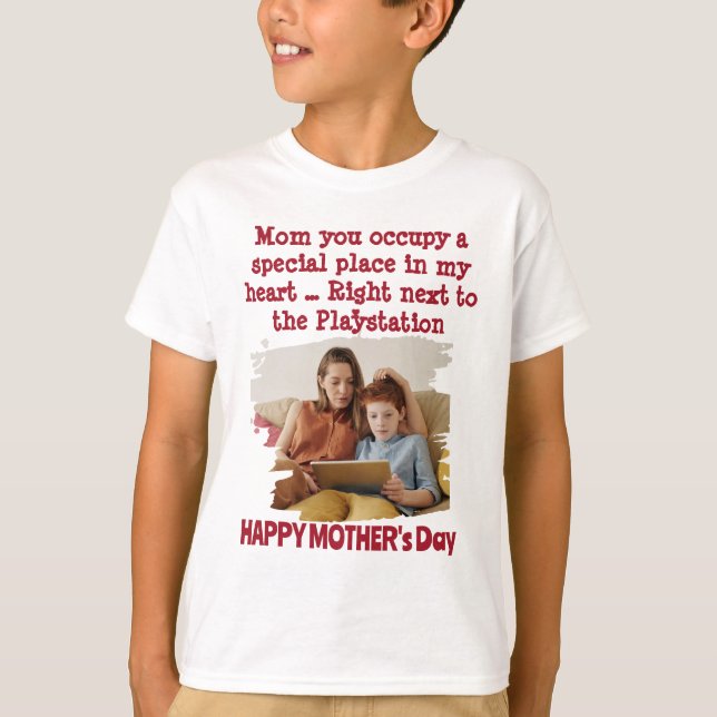 Funny Mother's day From Son T-Shirt (Front)