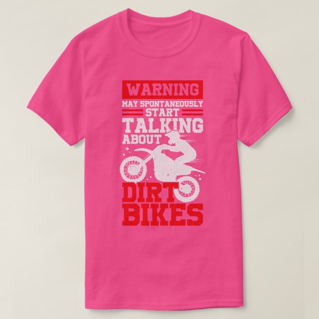 Funny Motocross Dirt Bike Rider Gift  T-Shirt (Design Front)