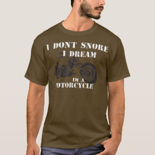 Funny Motorcycle Biker Motorbike Riding Outfit T-Shirt