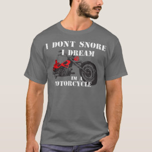 Funny Motorcycle Biker Motorbike Riding  T-Shirt