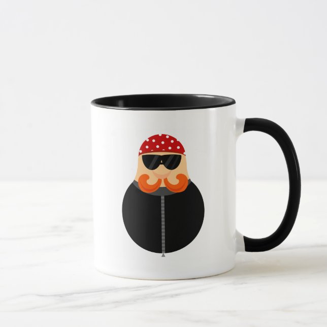 Funny Motorcycle Biker Road Rider Mug (Right)