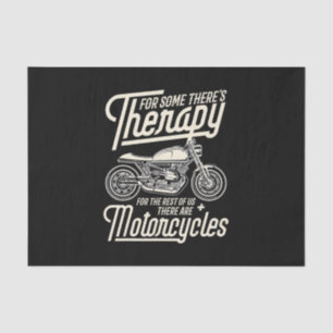 Funny Motorcycle Rider Rapy - Biker Gift Tissue Paper