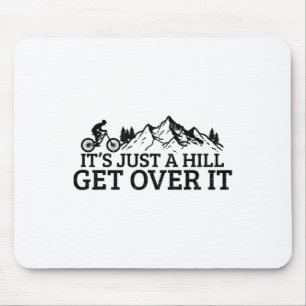 Funny Mountain Bike Mtb Cycling Biking Biker Cycli Mouse Pad