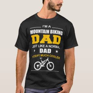 Funny Mountain Bike s Mountain Biking Dad  T-Shirt