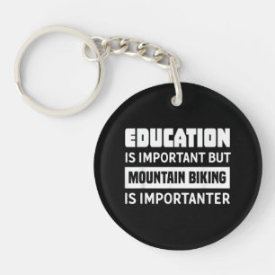 Funny Mountain Bike Shirt - Mountain Bike Key Ring