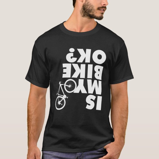 Funny Mountain Bike T-Shirt (Front)