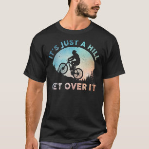 Funny Mountain Biking Art For Men Women Trail Ride T-Shirt