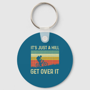 Funny Mountain Biking Design For Men Women Trail R Key Ring