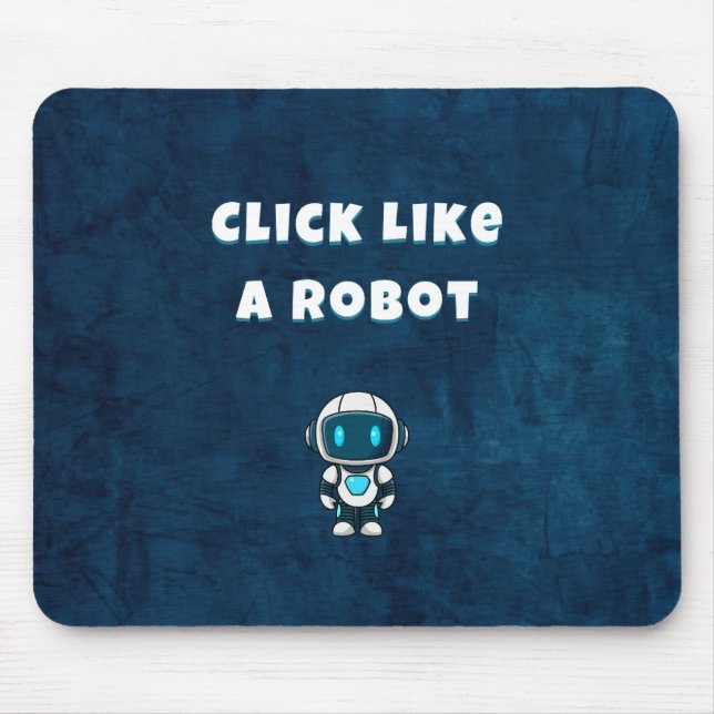 Funny Mouse Pad | Robotics (Front)