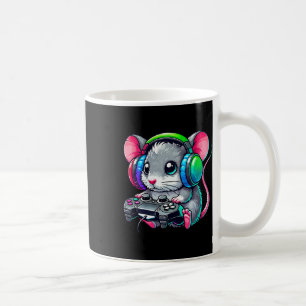 Funny Mouse Video Games Lover Gamer Gaming Coffee Mug