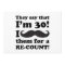 Funny Moustache 30th Birthday