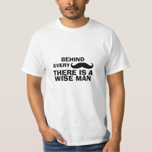 Funny Moustache Quote T-Shirt