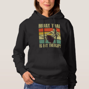 Funny Muay Thai For Men Women Kids Muay Thai Boxin Hoodie