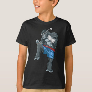 Funny Muay Thai Gorilla - Thai Boxing T-Shirt