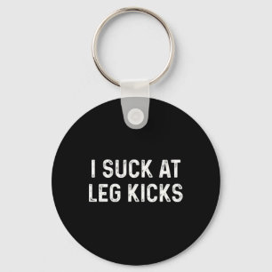 Funny Muay Thai Kickboxing Leg Kicks Key Ring