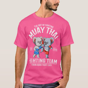 Funny Muay Thai Koala Fighters T-Shirt