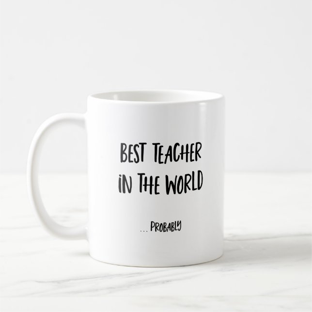 Funny mug for teacher (Left)