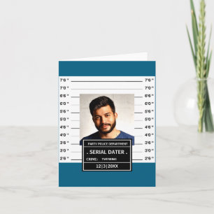 Funny Mugshot Ster  Card