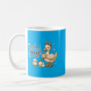 Funny Mum A Mum Trying To Keep Her Ducks Humour Coffee Mug