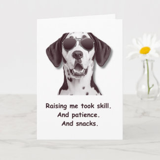 Funny Mum Card Raising Me Took Skill Humour