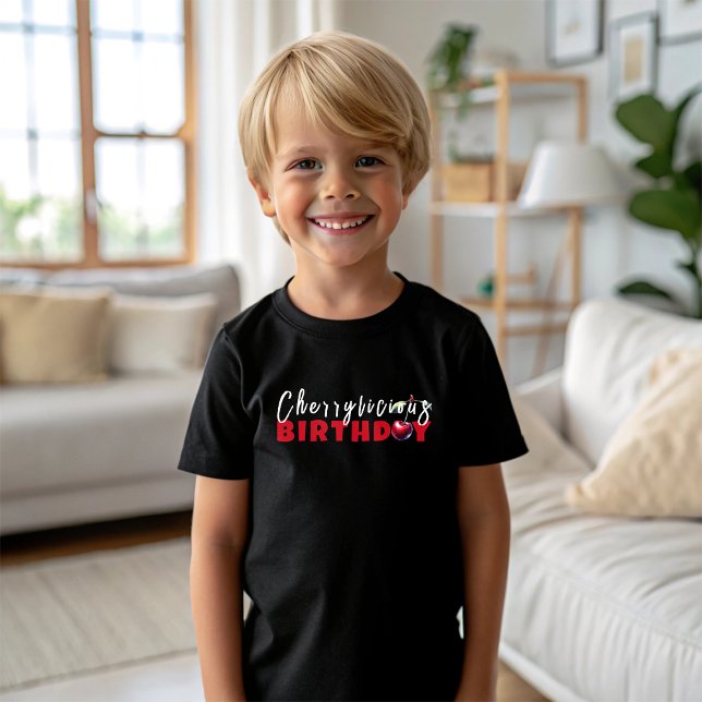Funny mum cherry vibe slogan birthday T-Shirt (Creator Uploaded)