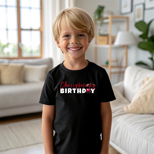 Funny mum cherry vibe slogan birthday T-Shirt (Creator Uploaded)