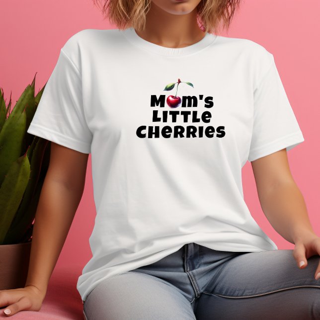 Funny mum cherry vibe slogan mother day T-Shirt (Creator Uploaded)