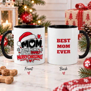 Funny Mum Christmas Family Appreciation Gift Mug