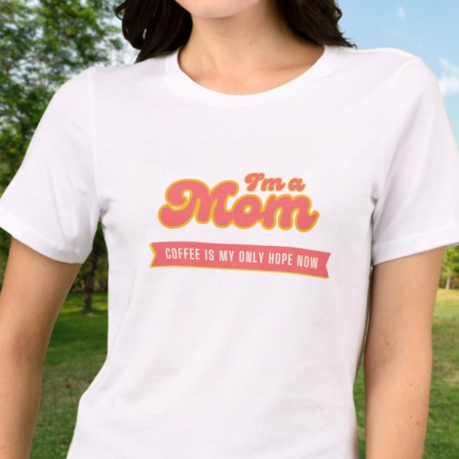 Funny Mum - Coffee is my only hope  Tri-Blend Shirt (Creator Uploaded)