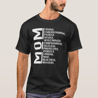 Funny Mum Definition Cool Mum Mum Adjective Mother T-Shirt
