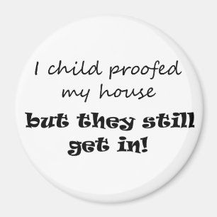Funny mum gift ideas parenting joke fridge magnets
