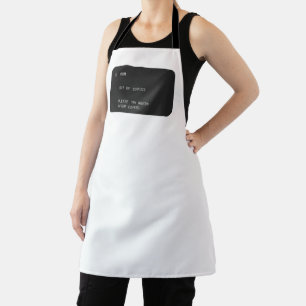 Funny Mum Out of Service Coffee Design Apron