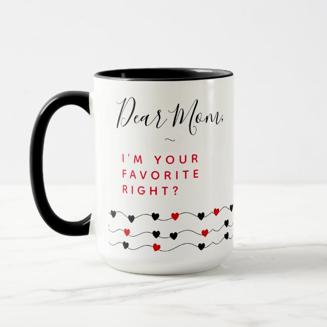 Funny Mum Quotes | Love You Mum Mug (Left)