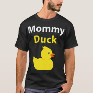 Funny Mummy Duck Rubber Duck Mum animal animal art T-Shirt