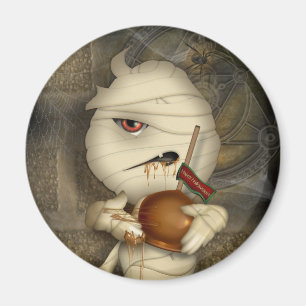 Funny Mummy Halloween Costume Magnet