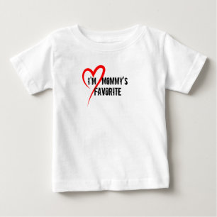 Funny Mummy's Favourite Toddler Shirt Kids Tee