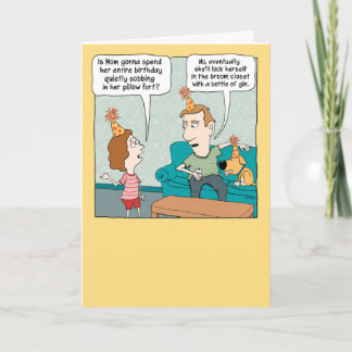 Funny Mum's Pillow Fort Birthday Card