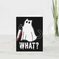 Funny Murder Cat Black Cat Murderous With Knife Ha