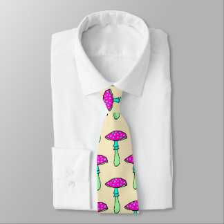 Funny mushrooms Neck Tie