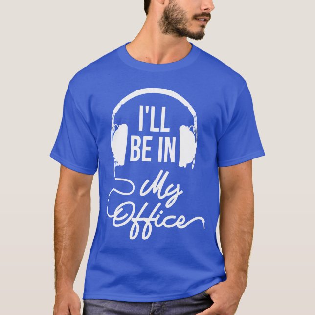Funny Music Audiophile DJ I Love Music Lover frien T-Shirt (Front)